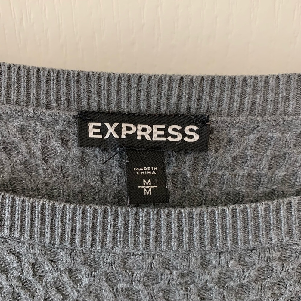 Mixed Pattern Sweater - EUC - Picture 3 of 4